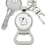 Bull Terrier T- Shirt Steal Your Heart Bull Terrier 08 T- Shirt Bottle Opener Key Chain Front