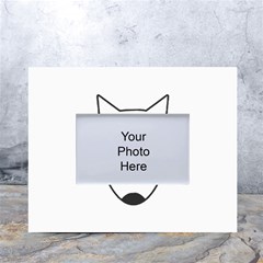 Bull Terrier T- Shirt White Look Calm Bull Terrier 18 T- Shirt (1) White Tabletop Photo Frame 4 x6 