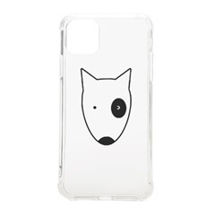 Bull Terrier T- Shirt White Look Calm Bull Terrier 18 T- Shirt Iphone 11 Pro Max 6 5 Inch Tpu Uv Print Case by EnriqueJohnson