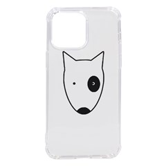 Bull Terrier T- Shirt White Look Calm Bull Terrier 18 T- Shirt Iphone 14 Pro Max Tpu Uv Print Case by EnriqueJohnson