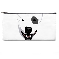 Bull Terrier T- Shirt White Look Calm Bull Terrier 23 T- Shirt Pencil Case by EnriqueJohnson