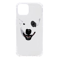 Bull Terrier T- Shirt White Look Calm Bull Terrier 23 T- Shirt Iphone 13 Tpu Uv Print Case by EnriqueJohnson