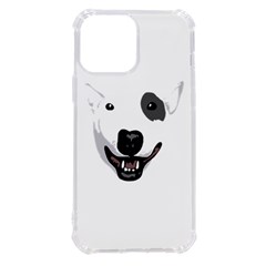 Bull Terrier T- Shirt White Look Calm Bull Terrier 23 T- Shirt Iphone 13 Pro Max Tpu Uv Print Case by EnriqueJohnson