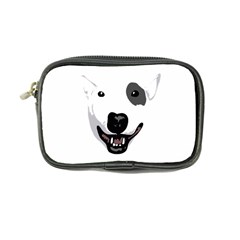 Bull Terrier T- Shirt White Look Calm Bull Terrier 23 T- Shirt Coin Purse by EnriqueJohnson