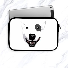 Bull Terrier T- Shirt White Look Calm Bull Terrier 23 T- Shirt Apple Ipad Mini Zipper Cases by EnriqueJohnson