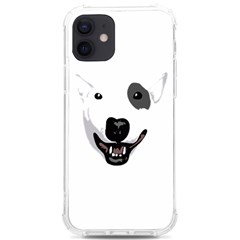 Bull Terrier T- Shirt White Look Calm Bull Terrier 23 T- Shirt Iphone 12/12 Pro Tpu Uv Print Case by EnriqueJohnson