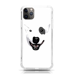 Bull Terrier T- Shirt White Look Calm Bull Terrier 23 T- Shirt Iphone 11 Pro Max 6 5 Inch Tpu Uv Print Case by EnriqueJohnson