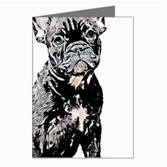 Bulldog T- Shirt French Bulldog Pop Art Dog Owner Gift T- Shirt Greeting Cards (pkg Of 8) by EnriqueJohnson