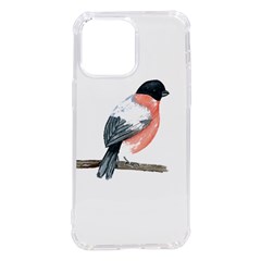 Bullfinch T- Shirt White Look Calm Bullfinch 21 T- Shirt Iphone 14 Pro Max Tpu Uv Print Case by EnriqueJohnson