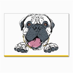 Bullmastiff T- Shirt Nope Not Today Bullmastiff 04 T- Shirt Postcard 4 x 6  (pkg Of 10) by EnriqueJohnson