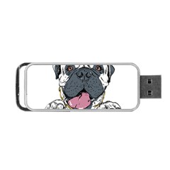 Bullmastiff T- Shirt Nope Not Today Bullmastiff 04 T- Shirt Portable Usb Flash (two Sides) by EnriqueJohnson