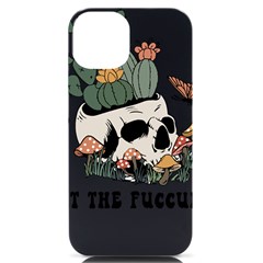 What The Fucculent T- Shirt What The Fucculent T- Shirt Iphone 14 Black Uv Print Case by ZUXUMI