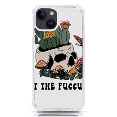 What The Fucculent T- Shirt What The Fucculent T- Shirt Iphone 14 Tpu Uv Print Case by ZUXUMI