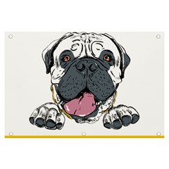 Bullmastiff T- Shirt Nope Not Today Bullmastiff 04 T- Shirt Banner And Sign 6  X 4  by EnriqueJohnson