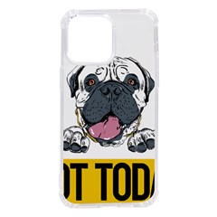 Bullmastiff T- Shirt Nope Not Today Bullmastiff 04 T- Shirt Iphone 14 Pro Max Tpu Uv Print Case by EnriqueJohnson