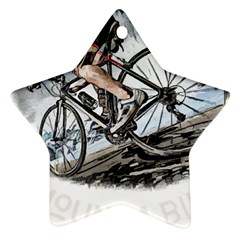 When The World Becomes Too Much Mount T- Shirt When The World Becomes T O O M U C H, Mount A Bike! T Ornament (star) by ZUXUMI