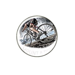 When The World Becomes Too Much Mount T- Shirt When The World Becomes T O O M U C H, Mount A Bike! T Hat Clip Ball Marker (4 Pack) by ZUXUMI