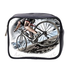 When The World Becomes Too Much Mount T- Shirt When The World Becomes T O O M U C H, Mount A Bike! T Mini Toiletries Bag (two Sides) by ZUXUMI