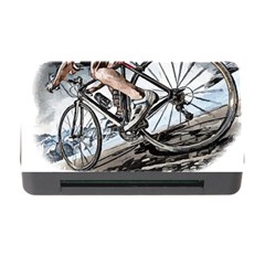 When The World Becomes Too Much Mount T- Shirt When The World Becomes T O O M U C H, Mount A Bike! T Memory Card Reader With Cf by ZUXUMI