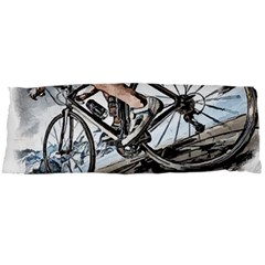 When The World Becomes Too Much Mount T- Shirt When The World Becomes T O O M U C H, Mount A Bike! T Body Pillow Case Dakimakura (two Sides) by ZUXUMI