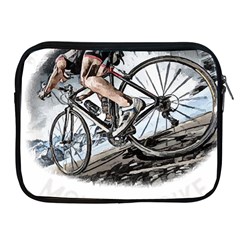 When The World Becomes Too Much Mount T- Shirt When The World Becomes T O O M U C H, Mount A Bike! T Apple Ipad 2/3/4 Zipper Cases by ZUXUMI