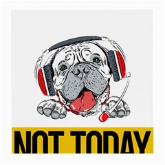 Bullmastiff T- Shirt Nope Not Today Bullmastiff 05 T- Shirt Medium Glasses Cloth (2 Sides) by EnriqueJohnson