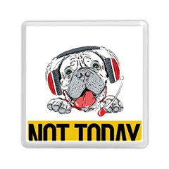 Bullmastiff T- Shirt Nope Not Today Bullmastiff 05 T- Shirt Memory Card Reader (square) by EnriqueJohnson