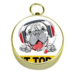 Bullmastiff T- Shirt Nope Not Today Bullmastiff 05 T- Shirt Gold Compasses by EnriqueJohnson