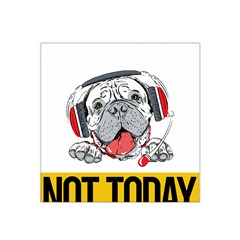 Bullmastiff T- Shirt Nope Not Today Bullmastiff 05 T- Shirt Satin Bandana Scarf 22  X 22  by EnriqueJohnson