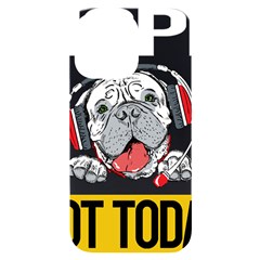 Bullmastiff T- Shirt Nope Not Today Bullmastiff 05 T- Shirt Iphone 14 Pro Max Black Uv Print Case by EnriqueJohnson