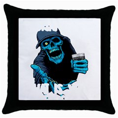 Whiskey T- Shirtwhiskey T- Shirt Throw Pillow Case (black) by ZUXUMI