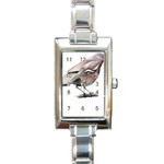 Whistle T- Shirtfinch T- Shirt Rectangle Italian Charm Watch Front