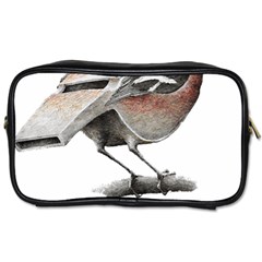 Whistle T- Shirtfinch T- Shirt Toiletries Bag (one Side) by ZUXUMI