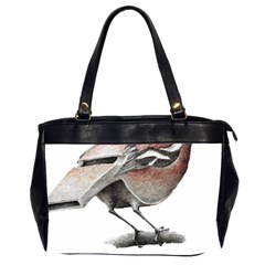 Whistle T- Shirtfinch T- Shirt Oversize Office Handbag (2 Sides) by ZUXUMI