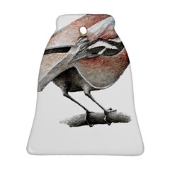 Whistle T- Shirtfinch T- Shirt Bell Ornament (two Sides) by ZUXUMI