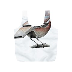 Whistle T- Shirtfinch T- Shirt Full Print Recycle Bag (s) by ZUXUMI