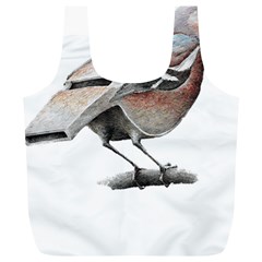 Whistle T- Shirtfinch T- Shirt Full Print Recycle Bag (xl) by ZUXUMI