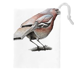 Whistle T- Shirtfinch T- Shirt Drawstring Pouch (5xl) by ZUXUMI