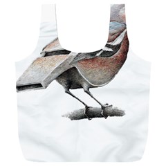 Whistle T- Shirtfinch T- Shirt Full Print Recycle Bag (xxl) by ZUXUMI