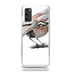 Whistle T- Shirtfinch T- Shirt Samsung Galaxy S20 6 2 Inch Tpu Uv Case by ZUXUMI