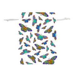 Butterflies T- Shirt Colorful Butterflies In Rainbow Colors T- Shirt Lightweight Drawstring Pouch (s) by EnriqueJohnson