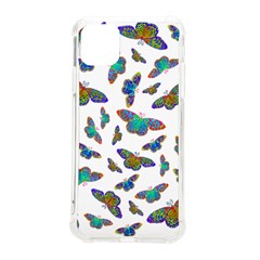 Butterflies T- Shirt Colorful Butterflies In Rainbow Colors T- Shirt Iphone 11 Pro Max 6 5 Inch Tpu Uv Print Case by EnriqueJohnson