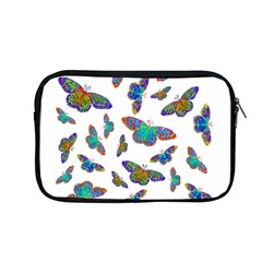 Butterflies T- Shirt Colorful Butterflies In Rainbow Colors T- Shirt Apple Macbook Pro 13  Zipper Case by EnriqueJohnson