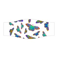 Butterflies T- Shirt Colorful Butterflies In Rainbow Colors T- Shirt Stretchable Headband by EnriqueJohnson