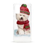 White Bichon Frise Santa Xmas T- Shirt Red Winter Hat Scarf Christmas Cap White Bichon Frise  Santa Samsung Galaxy S20 6.2 Inch TPU UV Case Front