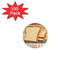 Bread Baking T- Shirt Funny Bread Baking Baker My Yeast Expecting A Bread T- Shirt 1  Mini Magnets (100 Pack)  by JamesGoode