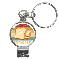 Bread Baking T- Shirt Funny Bread Baking Baker My Yeast Expecting A Bread T- Shirt Nail Clippers Key Chain by JamesGoode