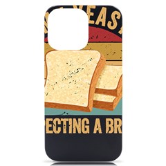 Bread Baking T- Shirt Funny Bread Baking Baker My Yeast Expecting A Bread T- Shirt Iphone 14 Pro Max Black Uv Print Case by JamesGoode