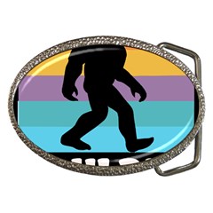 Boulder T- Shirt Boulder Colorado Bigfoot Sasquatch Hiking Camping T- Shirt Belt Buckles by JamesGoode