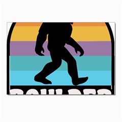 Boulder T- Shirt Boulder Colorado Bigfoot Sasquatch Hiking Camping T- Shirt Postcard 4 x 6  (pkg Of 10) by JamesGoode